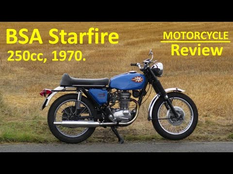 BSA Starfire 250, 1970 - Motorcycle Review - YouTube