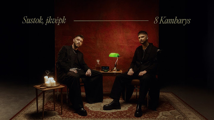 8 Kambarys - Sustok, įkvėpk (Official Music Video)
