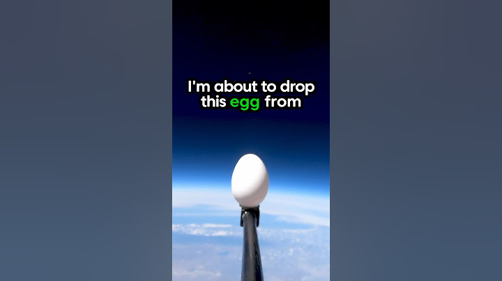 Egg Drop From Space