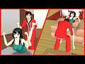 Sakura Fake Love &amp; Painful Betrayal😭😱💔.[Short Film]Sakura School Simulator Sad Love Story Hum gaming