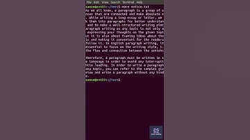 What is "More" Command in linux? How can we view file content using Command in Linux ?