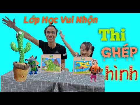 Video Lớp Học Vui Nhộn ( Tập 2 ) - Trò Chơi Ghép Tranh ❤️ Bé... - youtube