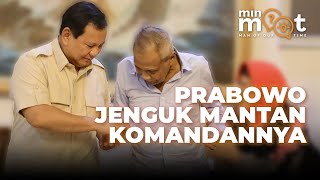 WALAUPUN PERNAH DISAKITI, PRABOWO TETAP JENGUK DAN HORMATI SUBAGYO SEBAGAI MANTAN KOMANDANNYA