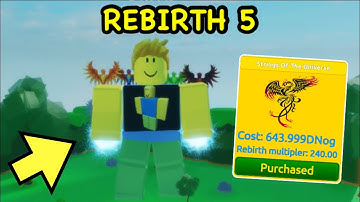 I Unlocked REBIRTH 5 in Roblox FAST LIFTING SIMULATOR