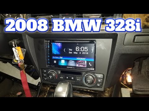 2008 BMW 328i radio removal