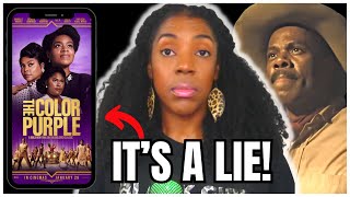 AWFUL! The Color Purple LIED On Black America By Doing This...