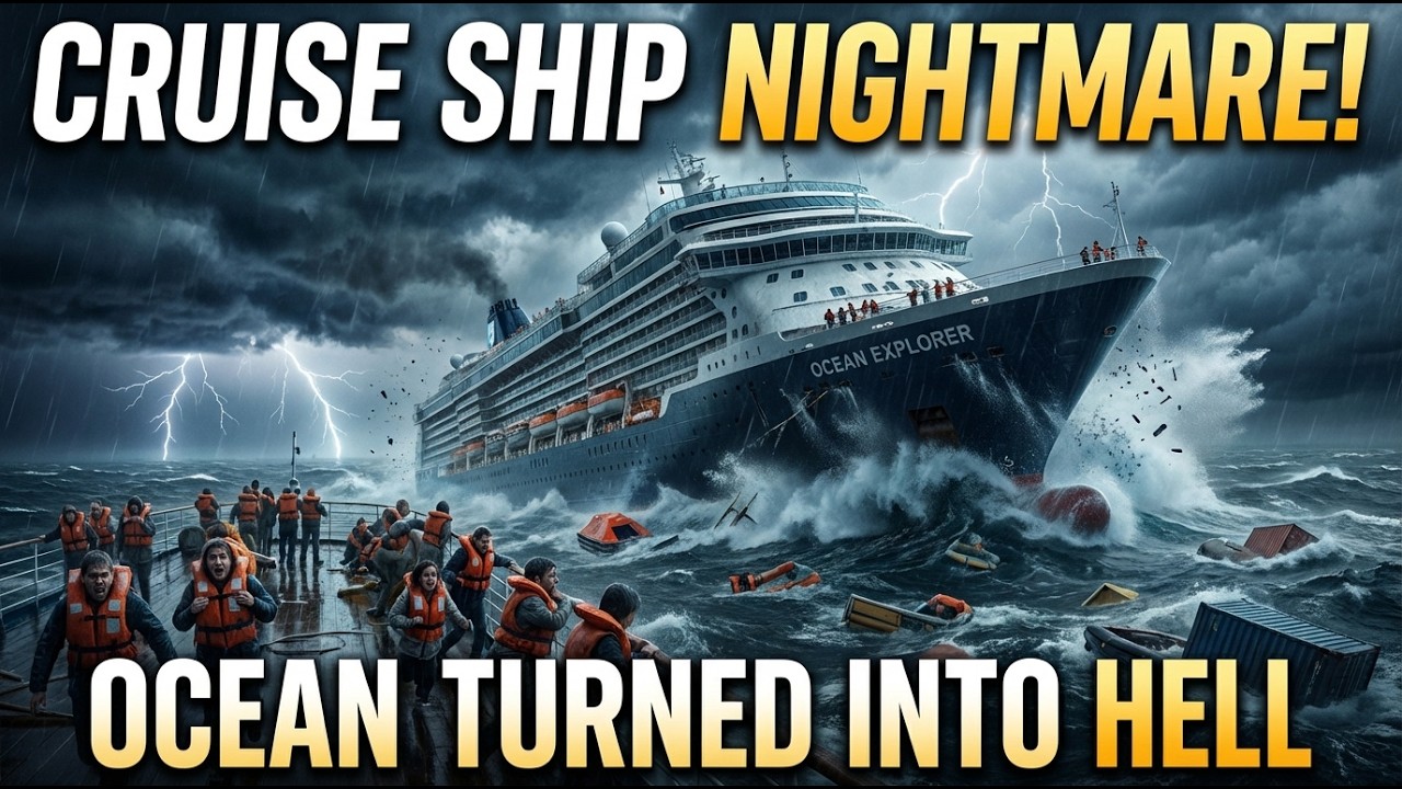 The Biggest Cruise Ship Disaster in History | Ocean Turned Into Hell