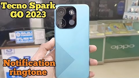 How To Change Notification Ringtone In Tecno Spark Go 2023, Tecno Spark Go 2023  Mein