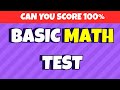 Basic Maths Test Quiz🤯⁉️🔥 🔢 | Can You Solve All 10 Questions?"#mathquiz #onlinequiz #mathtest