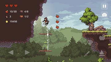 Apple Knight - Level 1:1 - All Secrets and Chests