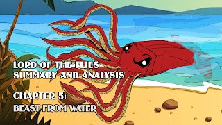 Lord of the Flies Summary and Analysis  Chapter 5: Beast from water