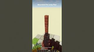 How to: Simple Lamp Post Design 🏮 [Minecraft 1.20]