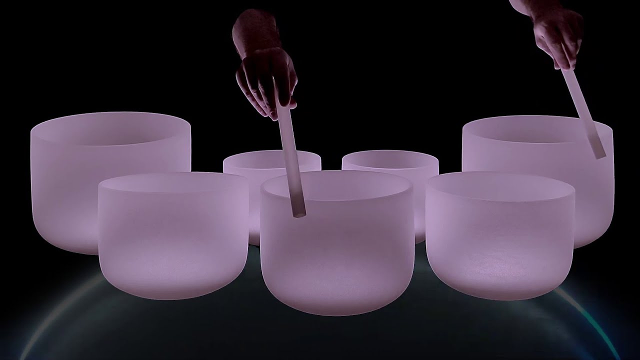 Relaxing Vibes: Crystal Singing Bowls Healing Sounds - YouTube
