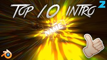Top 10 blender intro template #2
