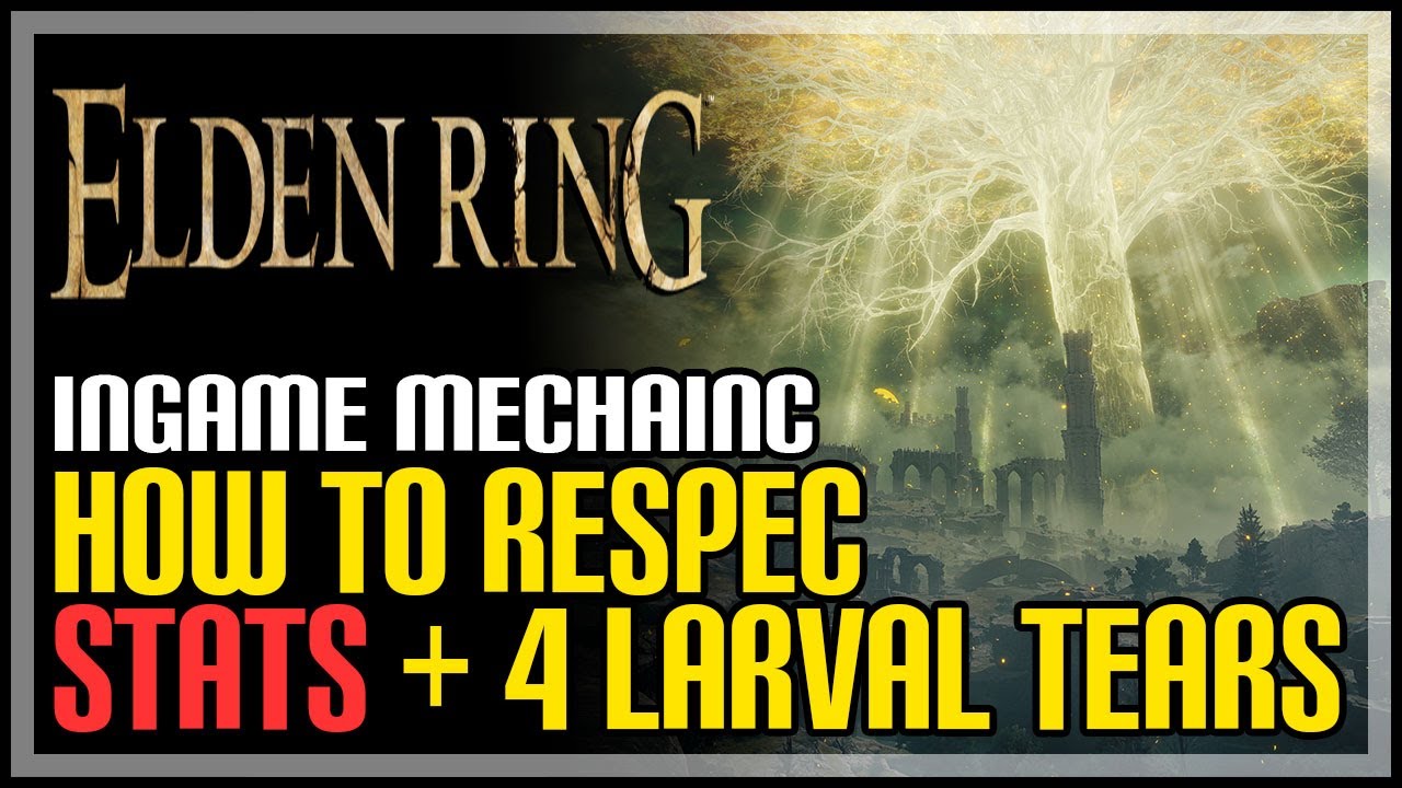 Elden Ring: How to respec stats