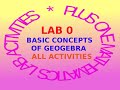 Plus one maths lab 0 basic concepts of geogebratech4maths