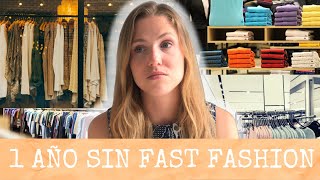 1 año sin fast fashion | ¿Qué he aprendido?