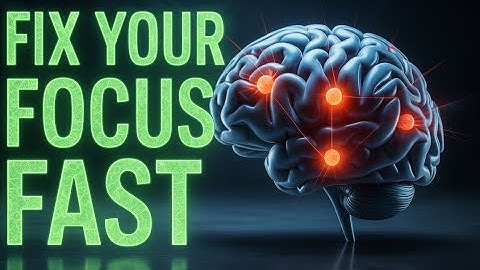 Why You Can’t Focus – And How to Fix It Fast