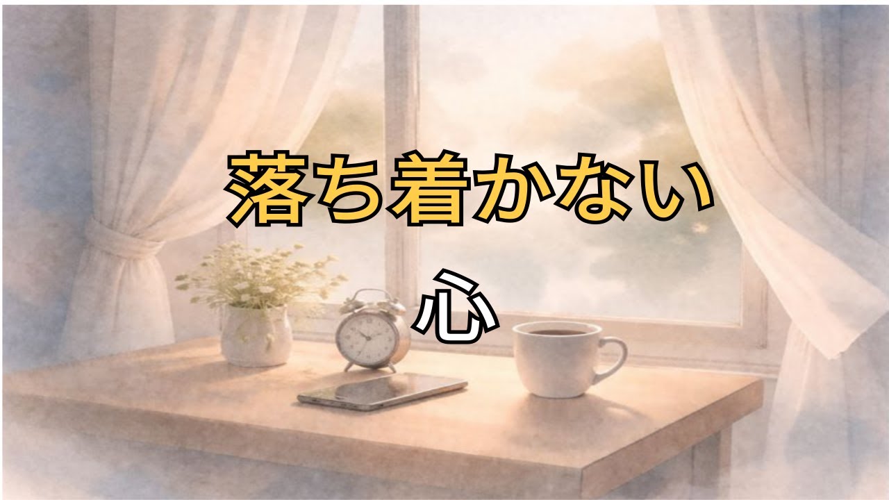 何も問題がないのに、不安が残る朝