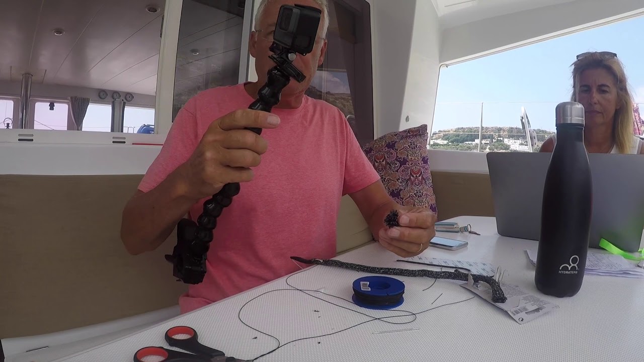 Making a Fluffy for the GoPro. Improving on the sound! Sailing Ocean Fox