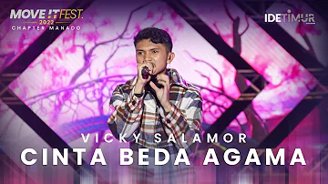 Vicky Salamor - Cinta Beda Agama | MOVE IT FEST 2022 Chapter Manado