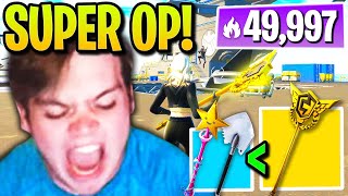 Mongraal Shows *PROOF* RAREST Pickaxe is OVERPOWERED while GRINDING for 50,000 ARENA POINTS!