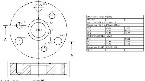 drafting of threaded parts in NX