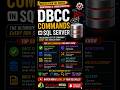 DBCC Commands in SQL Server | #sql #job #coding | Made Simple MSSQL