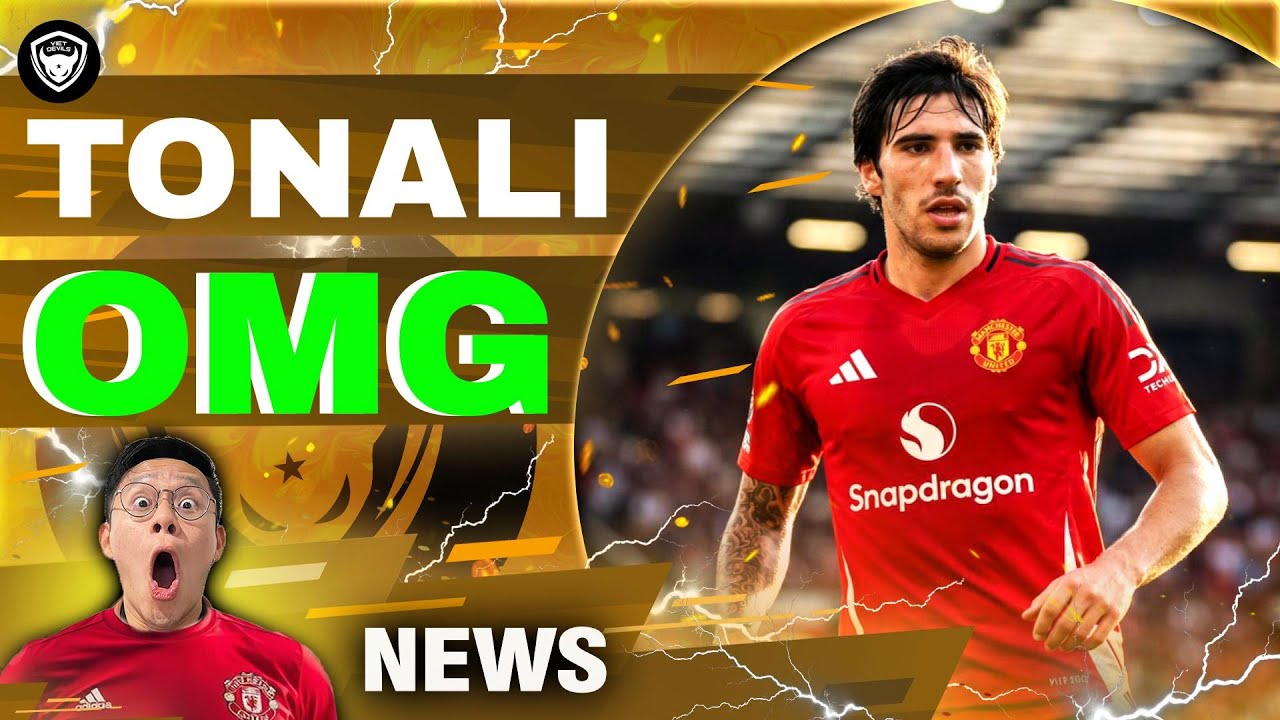 🔥🍿 ШОК! «Манчестер Юнайтед» получил нового центрального полузащитника... Сандро Тонали?! с участи...