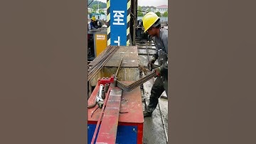 Beam stirrup bending process #smartwork #goodtools