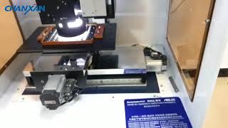 laser marker with automatic CCD positioning