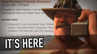 Tf2 Summer Update Is Live - (I'M Back) - Youtube