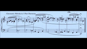 Chromatic Harmonization Example