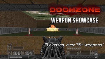 Doom mod weapon showcase: Doomzone v1.8.1