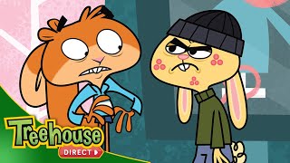 Scaredy Squirrel  When Thugs Attack / There's no 'I' in Groceries | FULL EPISODE | TREEHOUSE DIRECT