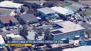 More than 40 suspects arrested in undercover operation to catch scammers after Helene, Milton