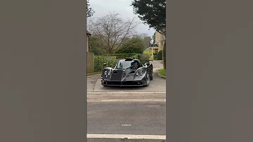 £5million NEW Pagani Zonda Attack drives on public roads for the first time! #pagani #zonda #v12