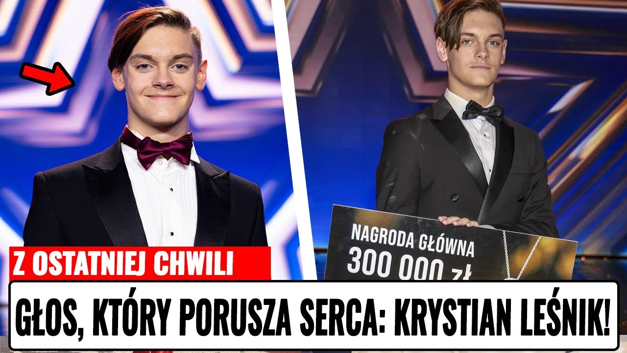 Krystian Leśnik: Od szkolnej sceny do zwycięstwa w Mam Talent!