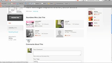 StumbleUpon and StumbleBar Tutorial