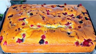 The most delicious cake I have ever baked! Simple and delicious cake! Recipe in 10 minutes