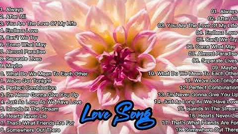 Best Romantic Duet Love Songs 80's 90's | Always by Atlantic Starr, Lionel Richie & Diana Ross