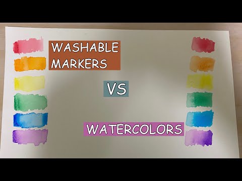 Using Crayola Washable