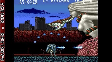 Act-Fancer - Cybernetick Hyper Weapon © 1989 Data East - Arcade Gameplay