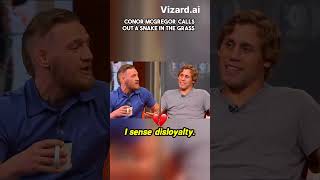 Conor McGregor Calls Out a Snake in the Grass  #netflix #ufc #ufcgym #podcast