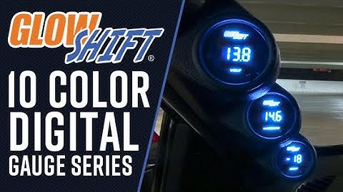 GlowShift | 10 Color Digital Gauge Series for Cars and Trucks