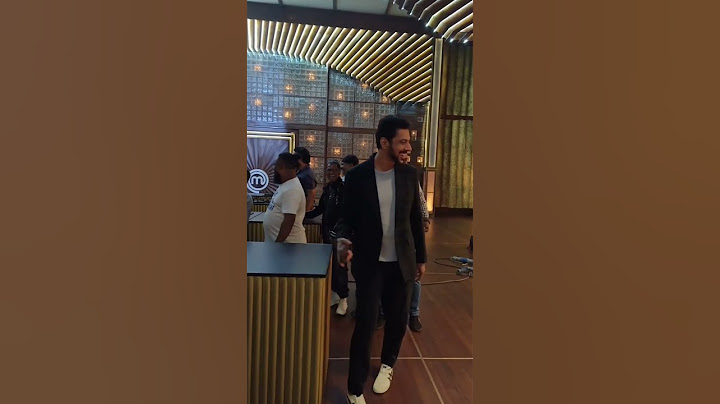 Backstage shooting 😉 #masterchef #india