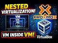 Proxmox no VirtualBox: Virtualização Aninhada