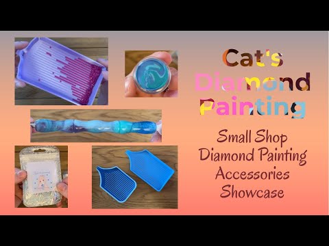 Small Shop Diamond Painting Accessories Showcase, September 2023