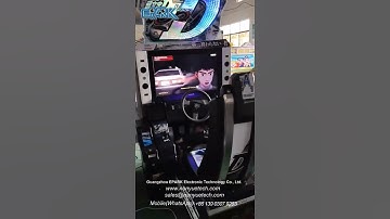 EPARK Initial D8 Coin Operated Games For 2 Players Simulator Racing Game Machine