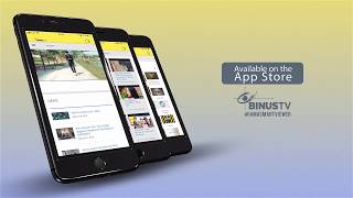 Download BINUS TV Apple App NOW!